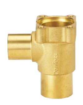 Danfoss Valve Body TE20 : 067B4023 : 7/8" × 1-1/8" : Solder angleway