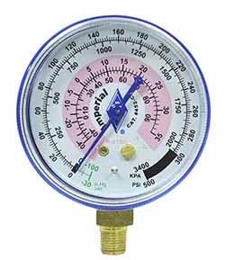 imperial 452-CB : Low pressure gauge for R410A