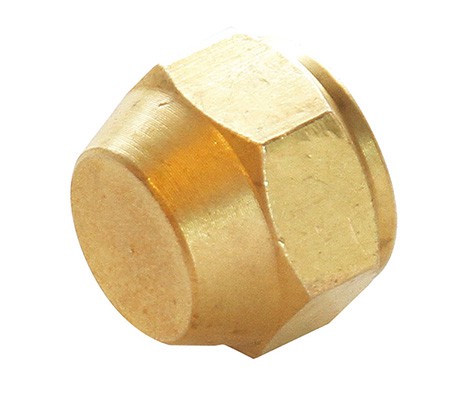 CAP NUT : ฝาปิดทองเหลือง 1/4"