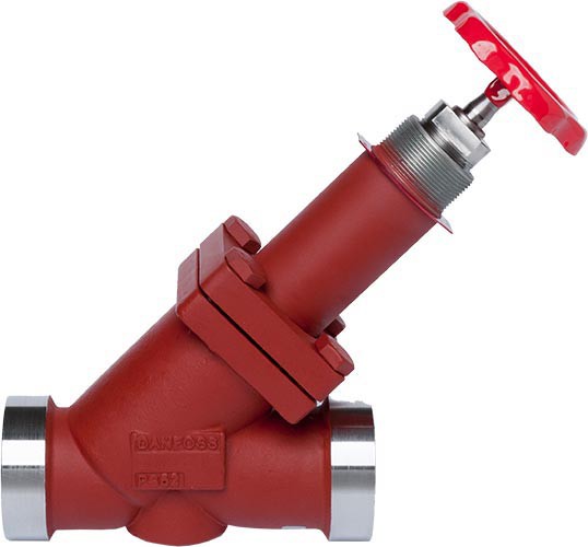 Danfoss : SVA-L Shut off valve : 15mm , 1/2" , 148B5270