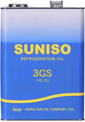 SUNISO MINERAL REFRIGERATION OILS 3GS : Metal Package : 3.75L