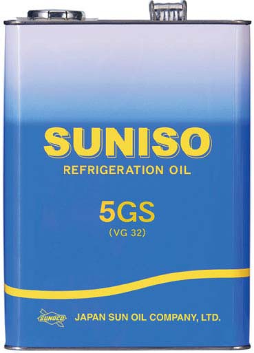 SUNISO MINERAL REFRIGERATION OILS 5GS : Metal Package : 3.75L