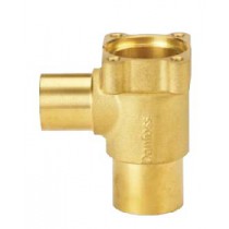 Danfoss Valve Body TE5 : 067B4010 : 1/2" × 7/8" : Solder angleway