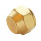 CAP NUT : ฝาปิดทองเหลือง 1/4"